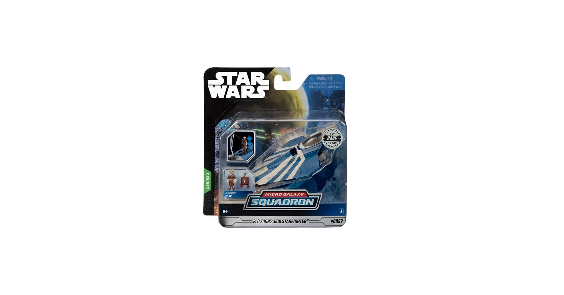 Amazon.com: Jazwares Star Wars Micro Galaxy Plo Koon's Jedi